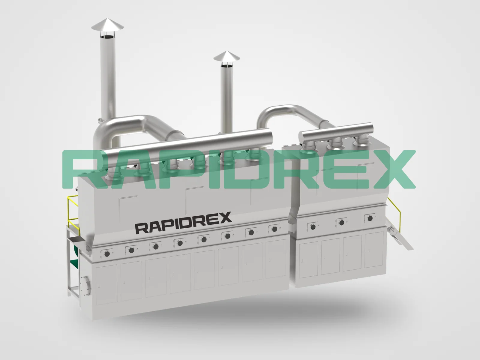 Pilot Horizontal Fluidized Bed Dryer