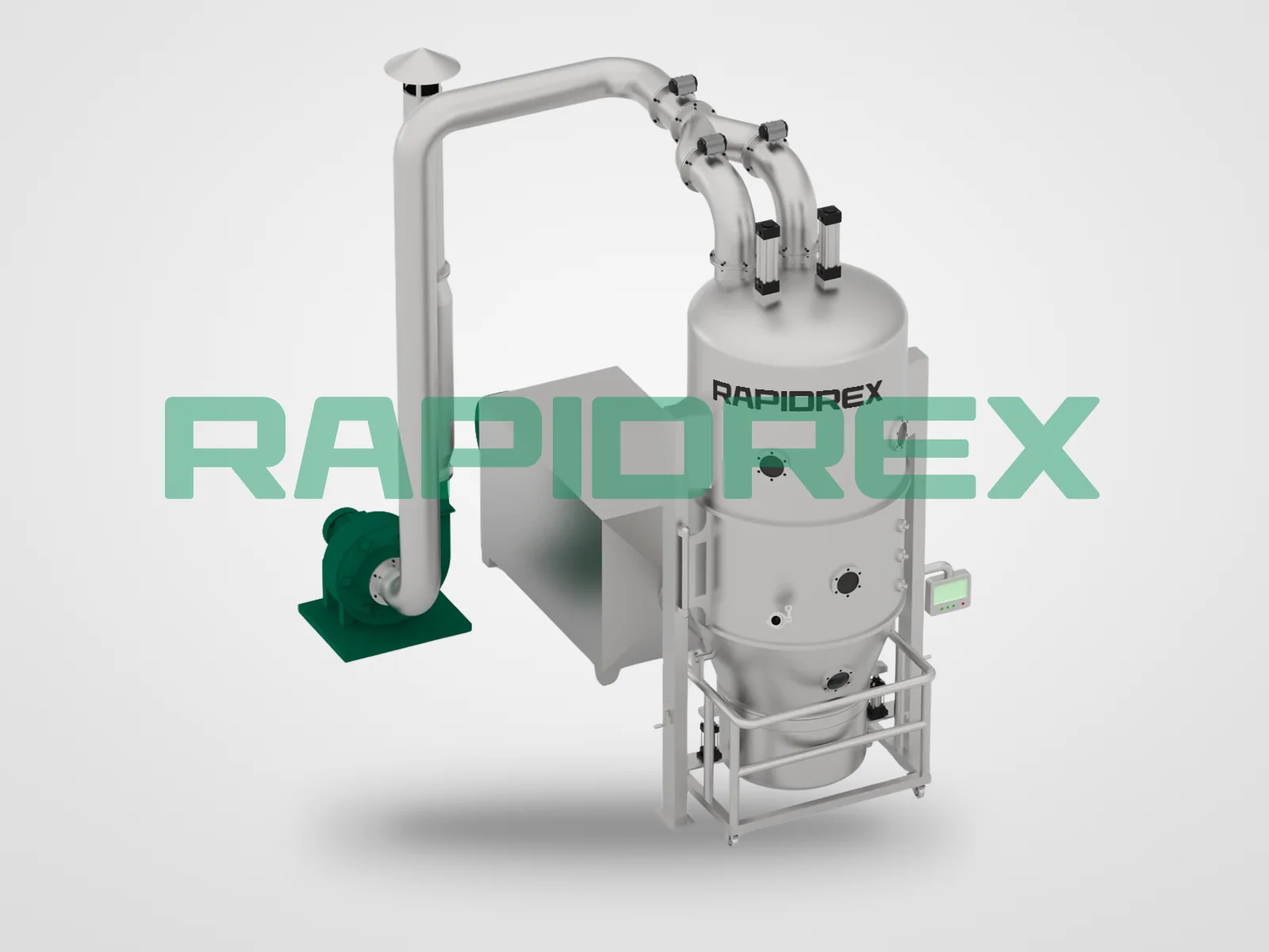 Pilot Vertical Fluidized Bed Dryer