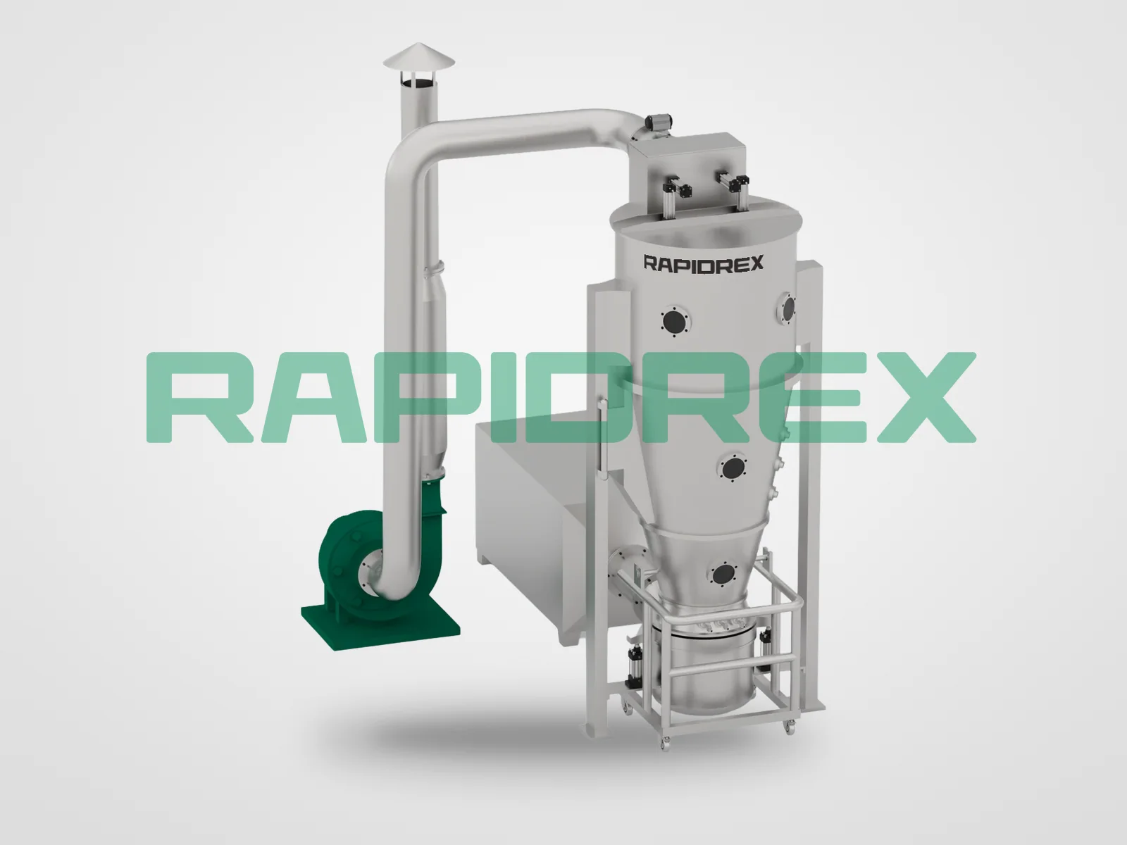 Pilot Wurster Fluidized Bed Granulation Coater